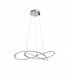 Martino Integrated LED Pendant Ceiling Light Chrome Aluminium LED 50W 3250Lm 3000K-1