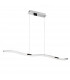 Cesena Bar Pendant Ceiling Light Chrome Aluminium LED 42W 2750Lm 3000K-1