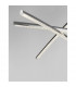 Seville Bar Pendant Ceiling Light Chrome Aluminium LED 38W 2650Lm 3000K-4