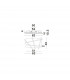 Seville Integrated LED Semi Flush Light Chrome Aluminium LED 49W 3500Lm 3000K-3