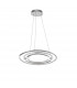 Livorno Integrated LED Pendant Ceiling Light Chrome Aluminium Adjustable LED 55W 3900Lm 3000K-1