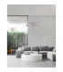 Livorno Integrated LED Pendant Ceiling Light Chrome Aluminium Adjustable LED 55W 3900Lm 3000K-2