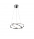 Livorno Integrated LED Pendant Ceiling Light Chrome Aluminium Adjustable LED 29W 2010Lm 3000K-1