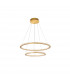Cilion Integrated LED Pendant Ceiling Light Brass Gold Aluminium LED 56W 3555Lm 2926K-1