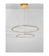 Cilion Integrated LED Pendant Ceiling Light Brass Gold Aluminium LED 56W 3555Lm 2926K-3