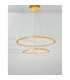 Cilion Integrated LED Pendant Ceiling Light Brass Gold Aluminium LED 56W 3555Lm 2926K-4