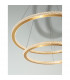 Cilion Integrated LED Pendant Ceiling Light Brass Gold Aluminium LED 56W 3555Lm 2926K-5