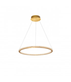 Cilion Integrated LED Pendant Ceiling Light Brass Gold Aluminium LED 48W 3264Lm 2935K-1