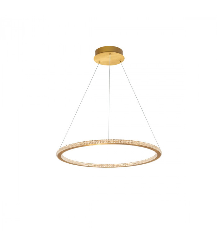 Cilion Integrated LED Pendant Ceiling Light Brass Gold Aluminium LED 48W 3264Lm 2935K-1