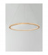 Cilion Integrated LED Pendant Ceiling Light Brass Gold Aluminium LED 48W 3264Lm 2935K-4