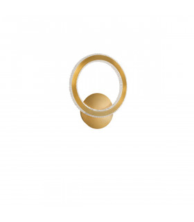 Cilion Integrated LED Wall Lamp Brass Gold Aluminium LED 19W 1292Lm 2925K-1