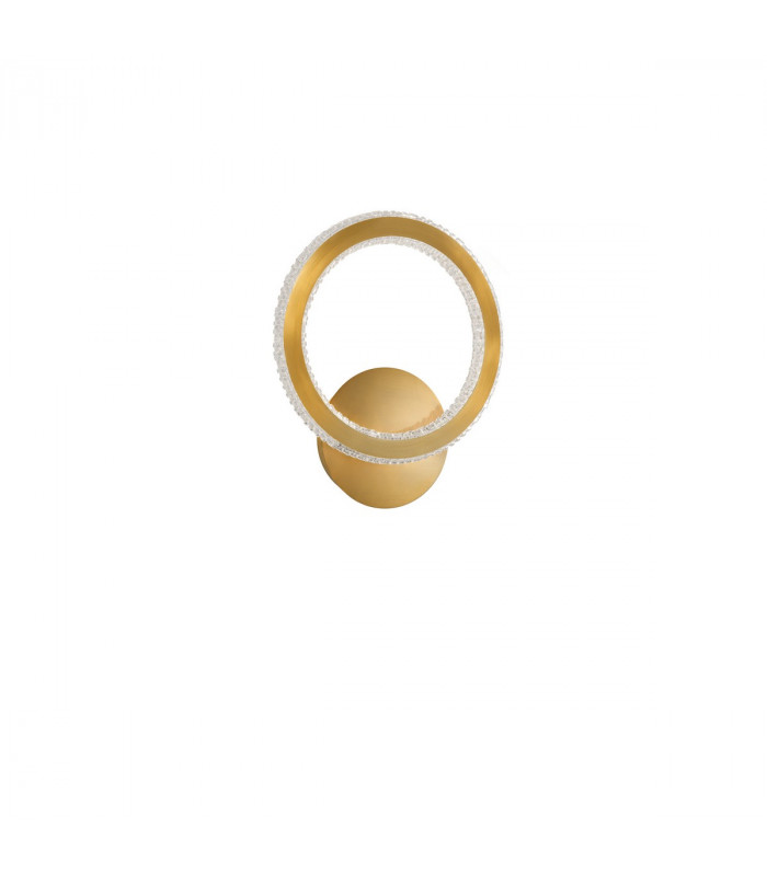Cilion Integrated LED Wall Lamp Brass Gold Aluminium LED 19W 1292Lm 2925K-1