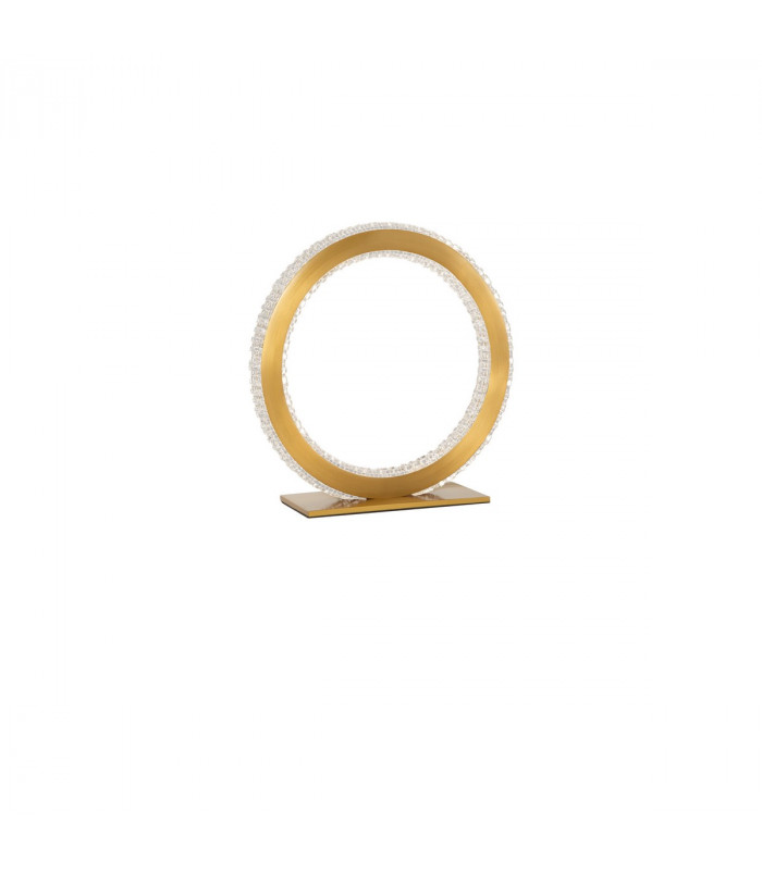 Cilion Integrated LED Table Lamp Brass Gold Aluminium LED 20W 1276Lm 2953K-1