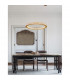 Fiore Integrated LED Pendant Ceiling Light Antique Gold Brass Aluminium LED 40W 2139Lm 3000K-2