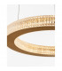 Fiore Integrated LED Pendant Ceiling Light Antique Gold Brass Aluminium LED 40W 2139Lm 3000K-3
