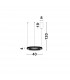 Fiore Integrated LED Pendant Ceiling Light Antique Gold Brass Aluminium LED 40W 2139Lm 3000K-4