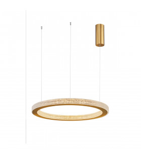 Fiore Integrated LED Pendant Ceiling Light Antique Gold Brass Aluminium LED 60W 3530Lm 3000K-1