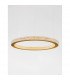 Fiore Integrated LED Pendant Ceiling Light Antique Gold Brass Aluminium LED 60W 3530Lm 3000K-6