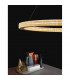 Fiore Integrated LED Pendant Ceiling Light Antique Gold Brass Aluminium LED 80W 4452Lm 3000K-2