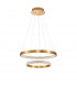 Preston Integrated LED Pendant Ceiling Light Antique Gold Brass Aluminium LED 60W 3113Lm 3000K-1