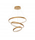 Preston Integrated LED Pendant Ceiling Light Antique Gold Brass Aluminium LED 112W 4731Lm 3000K-3