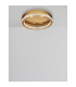 Fiore Integrated LED Semi Flush Light Antique Gold Brass Aluminium LED 40W 2139Lm 3000K-3