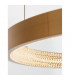Preston Integrated LED Pendant Ceiling Light Antique Gold Brass Aluminium LED 37W 2264Lm 3000K-5