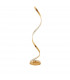 Leon LED Integrated Floor Lamp Golden Leaf Aluminium LED 28W 1700Lm 3000K-1