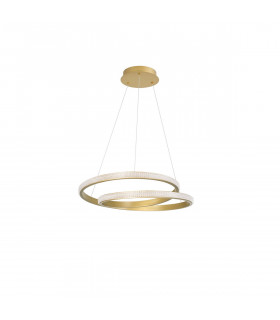 Grania Integrated LED Pendant Ceiling Light Dimmable Matt Gold Aluminium LED 25W 1900Lm 3000K-1