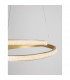Grania Integrated LED Pendant Ceiling Light Dimmable Matt Gold Aluminium LED 25W 1900Lm 3000K-5