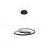 Grania Integrated LED Pendant Ceiling Light Dimmable Sandy Black Aluminium LED 25W 1900Lm 3000K-1