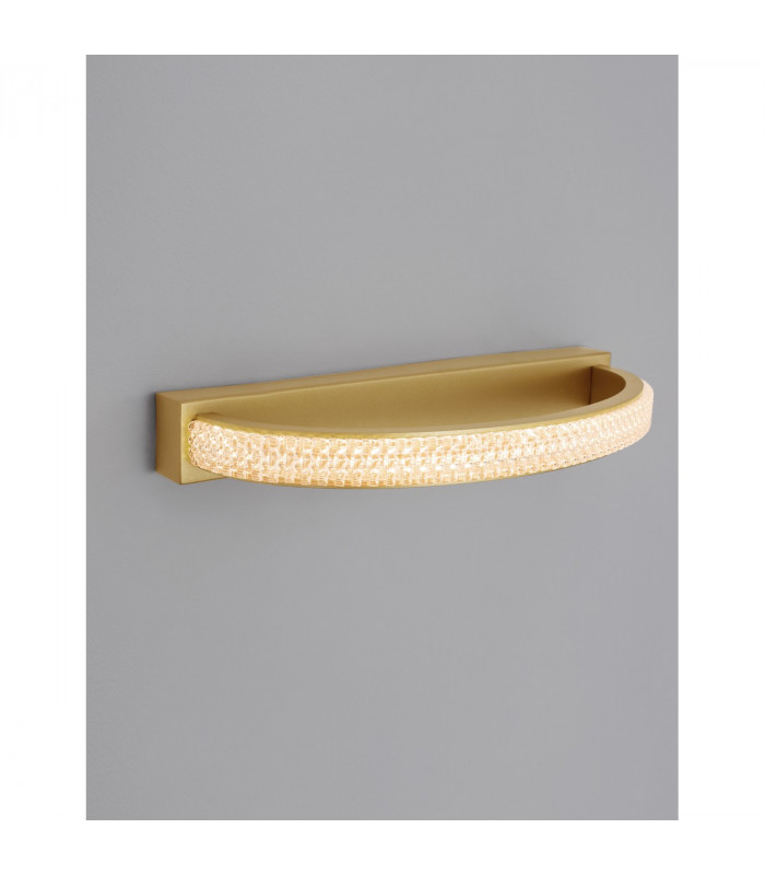 Grania Integrated LED Wall Lamp Matt Gold Aluminium LED 6.5W 400Lm 3000K-2