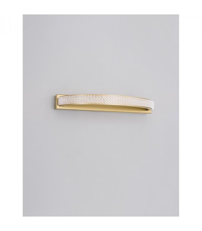Grania Integrated LED Wall Lamp Matt Gold Aluminium LED 6.5W 400Lm 3000K-3