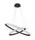 Nager Integrated LED Pendant Ceiling Light Dimmable Sandy Black Aluminium LED 45W 2737Lm 3000K-1