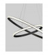 Nager Integrated LED Pendant Ceiling Light Dimmable Sandy Black Aluminium LED 45W 2737Lm 3000K-2