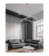 Nager Integrated LED Pendant Ceiling Light Dimmable Sandy Black Aluminium LED 62W 3586Lm 3000K-2