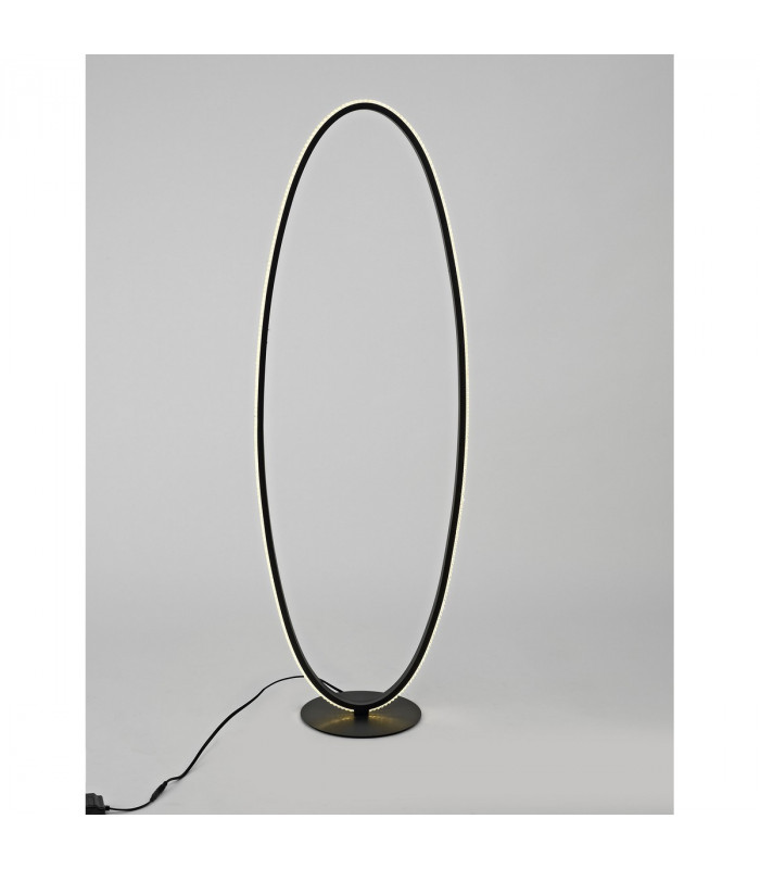Nager LED Integrated Floor Lamp Sandy Black Aluminium LED 35W 1873Lm 3000K-3