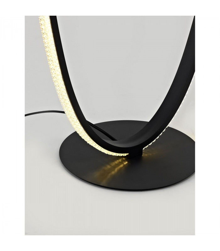 Nager LED Integrated Floor Lamp Sandy Black Aluminium LED 35W 1873Lm 3000K-4