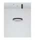 Preston 40cm Integrated LED Pendant Ceiling Light Dimmable Sandy Black Aluminium LED 25W 1800Lm 3000K-3