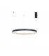 Preston 80cm Integrated LED Pendant Ceiling Light Dimmable Sandy Black Aluminium LED 50W 2727Lm 3000K-1