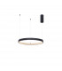 Preston 60cm Integrated LED Pendant Ceiling Light Dimmable Sandy Black Aluminium LED 37W 2264Lm 3000K-1