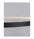 Preston 110cm Integrated LED Pendant Ceiling Light Dimmable Sandy Black Aluminium LED 60W 4030Lm 3000K-2