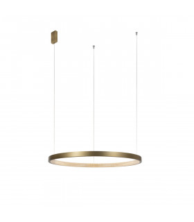 Vegas 85cm Integrated LED Pendant Ceiling Light Antique Brass Aluminium LED 30W 1650Lm 3000K-1