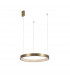 Vegas 65cm Integrated LED Pendant Ceiling Light Antique Brass Aluminium LED 23W 1265Lm 3000K-1