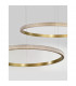 Orlando 85cm Integrated LED Pendant Ceiling Light Antique Brass Aluminium LED 30W 1650Lm 3000K-3