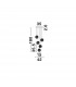 Mirano 5 Light Cluster Pendant Ceiling Light Clear Structured Glass Brushed Gold Steel LED G9 IP20-5