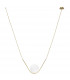 Vitton Globe Pendant Ceiling Light Brass Metal White Glossy Glass LED E14-1