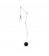 Belar Integrated LED Pendant Ceiling Light Clear Glass Brass Metal LED 4.8W 336Lm 3000K-1