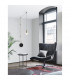 Belar Integrated LED Pendant Ceiling Light Clear Glass Brass Metal LED 4.8W 336Lm 3000K-2