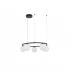 Joline Integrated LED Pendant Ceiling Light Sandy Black Metal Aluminium White Opal Glass LED 40W 2580Lm 3200K-1